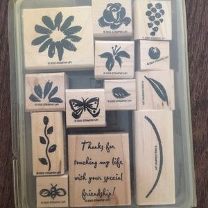 STAMPIN’ UP! Watercolor Garden Set of 13 Stamps